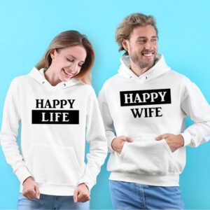 Mikiny pre páry – Happy Life