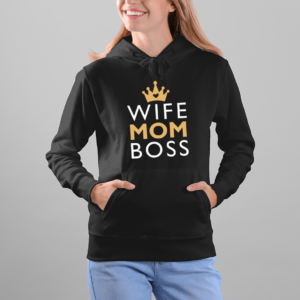 Mikina – Wife mom boss
