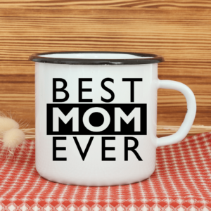 Hrnček plechový – Best Mom