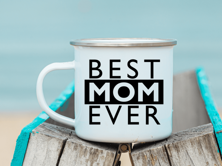 Hrnček plechový - Best Mom - Image 2